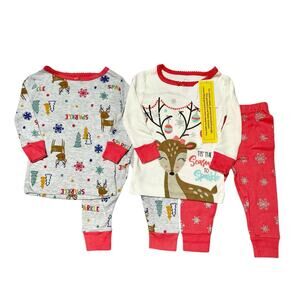 NWT Koala Kids Holiday PJ Set Bundle Size 12m